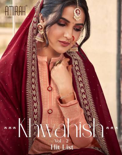 Khwahish Vol 2 By Amirah Designer Festive Wear Salwar Kameez Collection